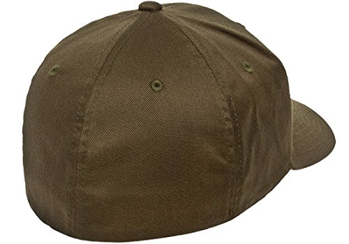 6277 Flexfit Wooly Combed Twill Cap - Large/XLarge (Olive)