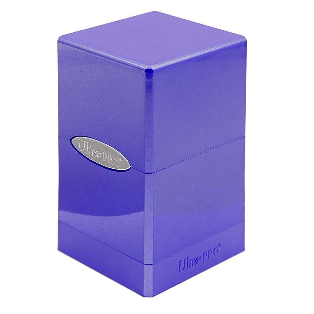 Ultra Pro - Satin Tower Deck Box - Hi-Gloss Amethyst