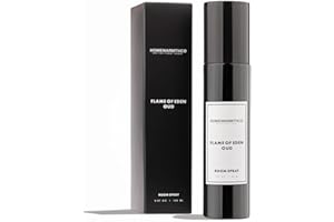 Homewarmthco Flame of Eden Oud Room Spray – 5.07 oz Scented Air Freshener Spray for Home, Office & Linen – Long-Lasting Linen Spray for Bedding, Pillows & Fabrics – Luxurious Home Fragrance