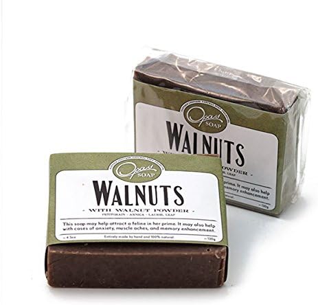 Opas Soap - 100% Natural Walnuts Soap with Walnut Shell Powder and Pure Essential Oils