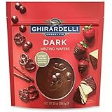 Ghirardelli Candy Making and Dipping, Dark Chocolate Melting Wafers, 10 Ounce Bag (Pack of 2)