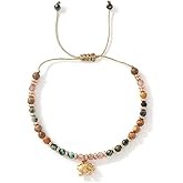 Bohxantium Elephant Gifts for Women Inspirational Gifts for Women Christmas Stocking Stuffers Elephant Bracelet Natural Healing Stone Bracelet Anxiety Friendship New Beginnings Get Well Soon Gifts