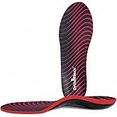 Orthoflexx Insoles for Plantar Fasciitis, Flat Feet, Bunions – Firm Arch Support That Won’t Collapse | Reduces Foot Pain for Walking, Standing, and Working All Day with Cushioned Comfort (M)