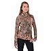 Realtree Women's 1/4 Zip Performance Shirt, Medium, Realtree Xtra