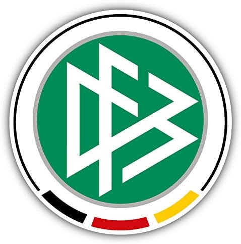 Germany National Team Symbol Soccer Football Art Decor Vinyl Sticker 5'' X 5''