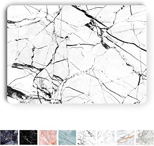 Koru Premium Bold White Marble Vinyl Decal Skin Sticker Case Cover for MacBook Pro 15 inch Retina Without CD Drive (Model A1398)