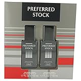 Preferred Stock By Coty for Men Gift Set ( Cologne Spray 1.7 oz + Cologne Spray 1.7 oz )
