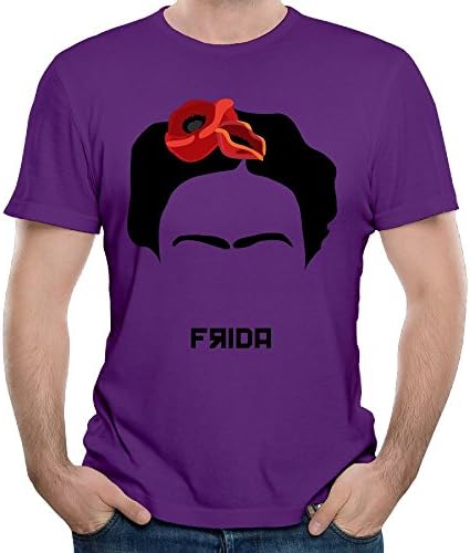 Romantic Fish T Shirts for Men Graphic Kahlo Summer Pattern Top Cartoon Red