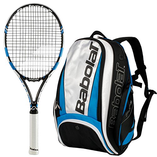 Buy Babolat Pure Drive Lite Blue/White Midplus Tennis Racquet (Grip