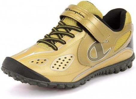 Amazon チャンピオン ダンガンシリーズ ガチ強 キッズスニーカー J184 ゴールド Champion チャンピオン 運動靴 スニーカー