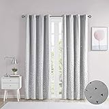 Intelligent Design Zoey Blackout Curtain Metallic
