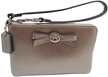 coach gunmetal wallet