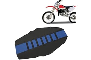 ALLGOOD Soft Seat Cover Leather Compatible with Honda CR125R CR250R CR500R CR80R CRF100F CRF125F CRF150F Blue