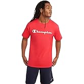 Champion Men's T-shirt, Cotton Midweight Men's Crewneck Tee,t-shirt for Men, Graphic Script