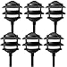 Paradise GL22764 Low Voltage Cast Aluminum 11W Path Light (Black, 6 Pack)