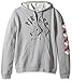 Pokemon Pikachu Men's Pullover Hoodie, Heather Grey, X-Large