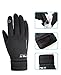 Winter Gloves Touch Screen Cycling Gloves, Thermal Glove for Smart Phone Anti-Slip Hand Warmers Windproof for Men Women Outdoor Riding Driving Running