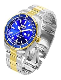 Invicta 'Pro Diver' acero inoxidable de cuarzo reloj Casual, Modelo: dos tono de color (: 25815)