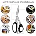 Come Apart Kitchen Shears, Multi-Purpose Kitchen Scissors for Chicken, Poultry, Meat, Fishing, Vegetable, Herb Cooking with Comfortable Handles & Ultra Sharp Detachable Blades
