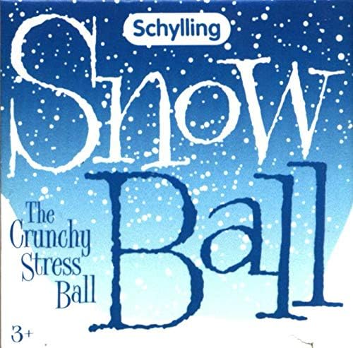 crunchy snowball stress ball
