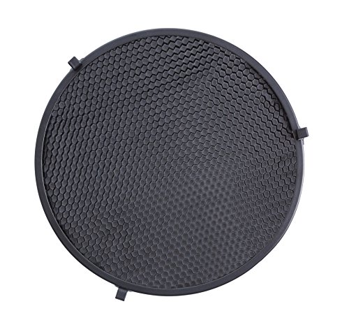 Dörr 372815 Metall Wabenvorsatz Lichtformer (20,5 cm) für Standardreflektoren DE und DPS Studioblitze