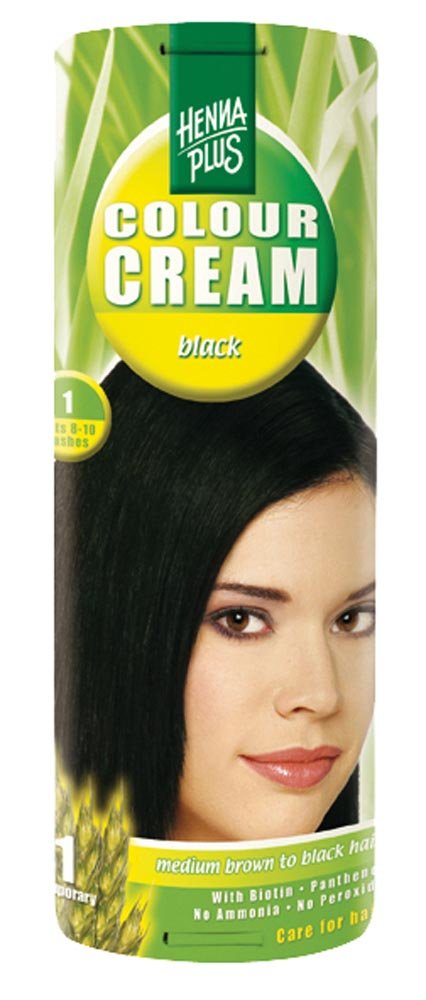 Hennaplus Colour Cream Black 1
