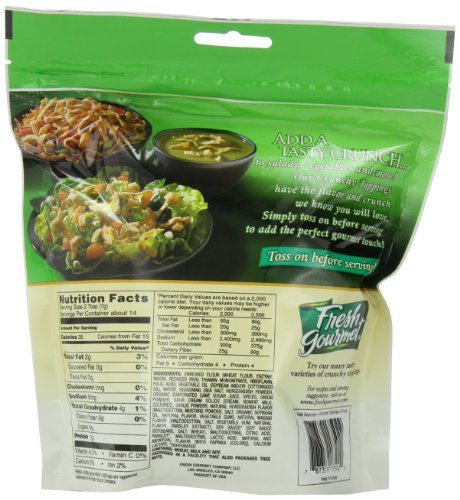 Fresh Gourmet Won Ton Strips, Wasabi Ranch, 3.5 Ounce (Pack of 9)