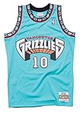 Mitchell & Ness Vancouver Grizzlies Mike Bibby 1998 Road Swingman Jersey