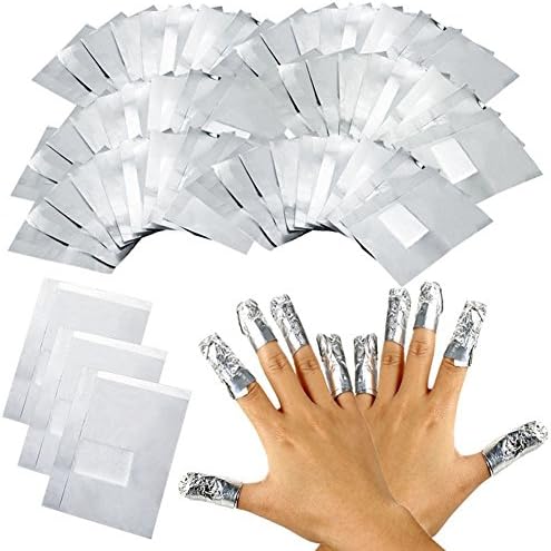 Nail Polish Cleaning Remover Cleaner Makeup Lint Free Cotton Pads Paper Nail Varnish Foil Wraps