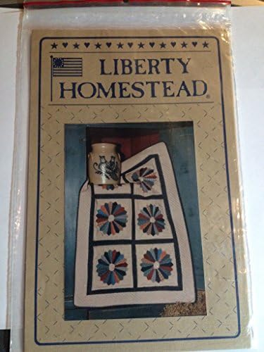 Liberty Homestead Dresden Plate quilt pattern 26" x 36"