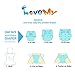 Love My'' Baby Cloth Diapers,Washable Reusable,Breathable, Adjustable Snap, 6pcs Pack Pocket Cloth Diaper with 1 Inserts Each , 6 Pcs + 6 Inserts (Neutral Color)