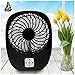 LP Mini USB Output Electric Fan Compact Easy To Carry for the Office , Home , Dorm , Study , Library , Games Room Outdoor Travel , Keep You Cool and Relaxed (Black)