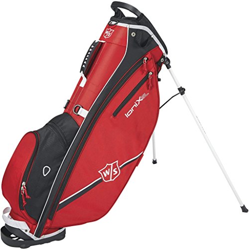 Wilson Staff Ionix Sl Stand Bag Red/Black