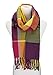 Spikerking Women's Fashion Large Lattice Long Shawl Big Grid Winter Warm Scarf