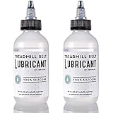 2 Pack of 100% Silicone Treadmill Belt Lubricant / Lube - Easy to Apply Lubrication - Made in the USA