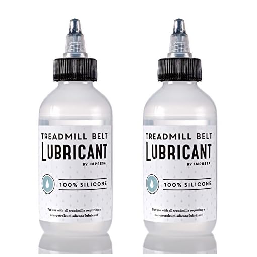 2 Pack of Silicone Treadmill Belt Lubricant / Lube - Easy to Apply Lubrication - Made in the USA
