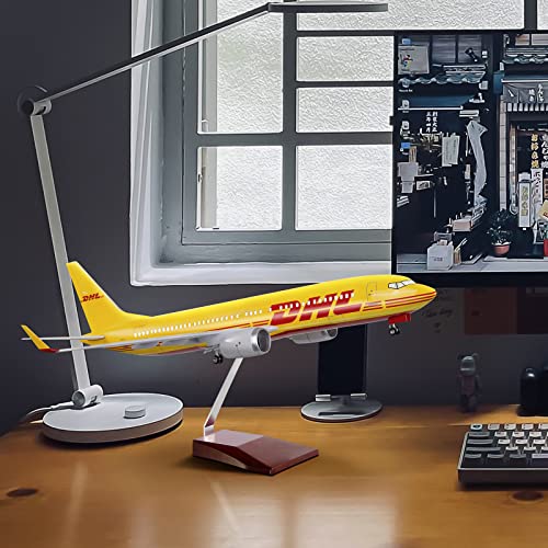 24Hours 18” 180 Scale Model Jet DHL Airplane B737 Model Planes
