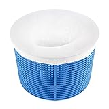 Pool Skimmer Socks (10-Pack) for Pool Skimmer Basket Filters, iCreating Large Premium Mesh Screen Swimming Pool Filter Saver