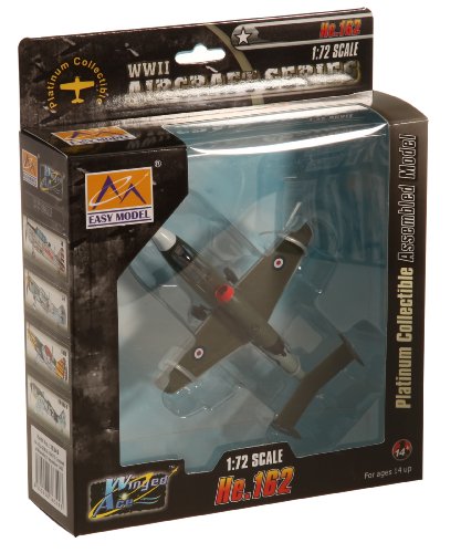 Easy Model 1:72 Scale He 162A-2 Salamander Crashed at Aldershot, 9th Nov 1945