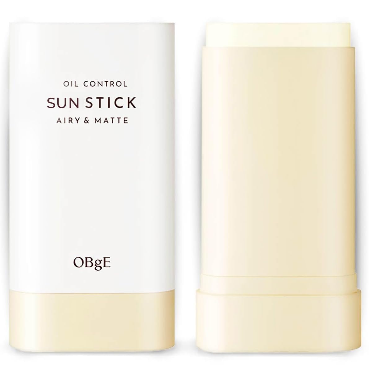 OBgE Oil Control Stick (0.6oz) - Non-Greasy, Soothing & Cooling Facial Care. High Defense. Lightweight, Long-Lasting Protection, Oil Absorption, No Clumps. Travel Essentials. Witch Hazel, Mint.