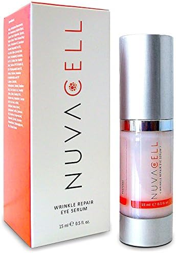 NuvaCell Wrinkle Repair Eye Serum Cream For Wrinkles, Puffiness, Dark Circles
