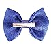 Yazon 15pcs Fabric Bows Hair Clips for Baby Girls 4 inch Burlap Hair Bows With Alligator Clips For Toddler Kids Boy Bows Tie