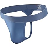BRODDLE Men's Nylon Thong Underwear G-String Low Rise T-Back Bulge Pouch Workout for Men