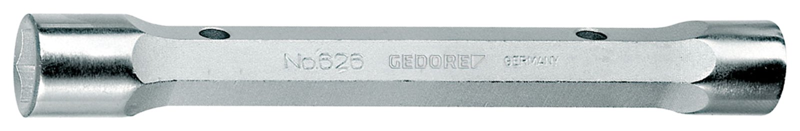 Gedore Double Tube Spanner Massive, Hexagonal 32 x 36 mm – 626 32 x 36