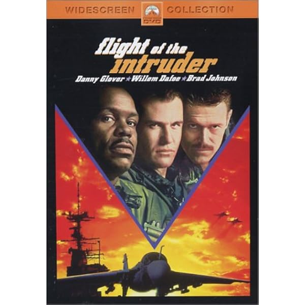 Flight Of The Intruder [Blu-ray] - Starring Danny Glover & Willem Dafoe, Paramount War Drama, AC-3/Dolby Digital