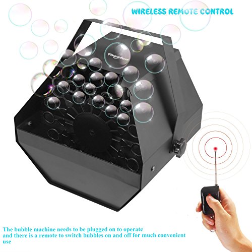 Theefun Professional Wireless Remote Control Automatic Bubble Machine with High Output, Automatic Blowing Mechanism For Outdoor or Indoor Use