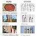 Long Wind Chimes Outdoor, Upgraded 36” Wind Chimes with 18 Aluminum Alloy Tubes Large Wind Chimes with Free 2 Pack Hooks, Perfect Decoration for Patio, Balcony and Indoor (Golden)