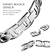For Apple Watch Band 38mm 42mm,Valband Stainless Steel Bling Wristband Replacement Strap for Apple Watch Series 3 Series 2 Series 1 Nike+ Sport Edition (42mm, Silver)
