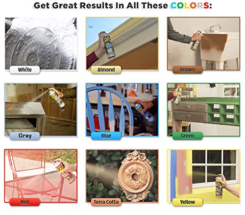 Flex Seal Spray Rubber Sealant Coating, 14-oz, White (4 Pack)