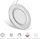 acegoo 4x 12V LED Recessed Ceiling Lights 3W 3200K Dimmable Aluminum view 6